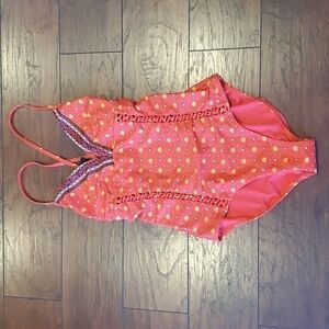 NWOT Jessica Simpson one piece boho swim sz L